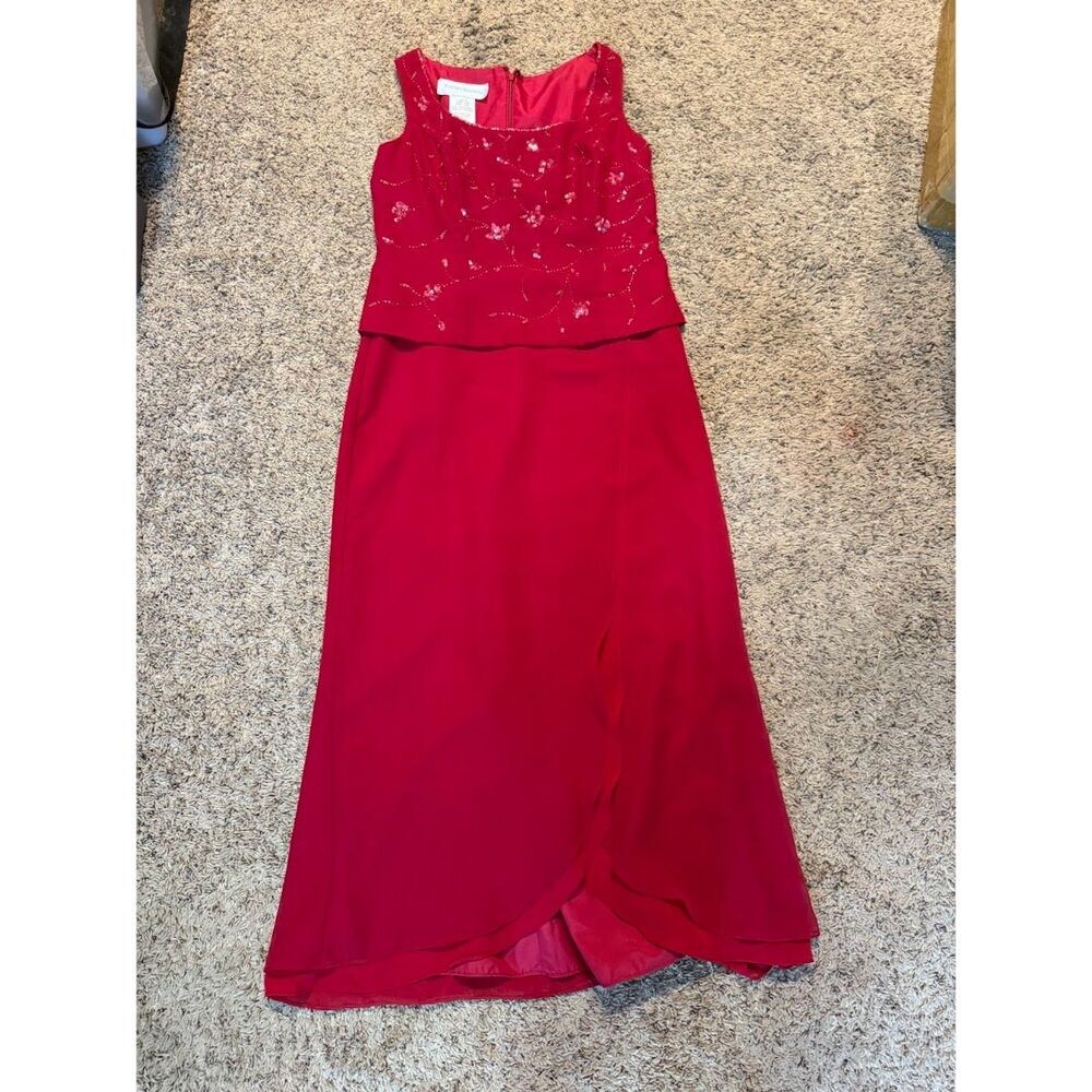 Davids bridal red size 10